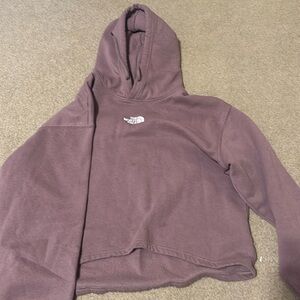 north face sweatshirt (mauve)
